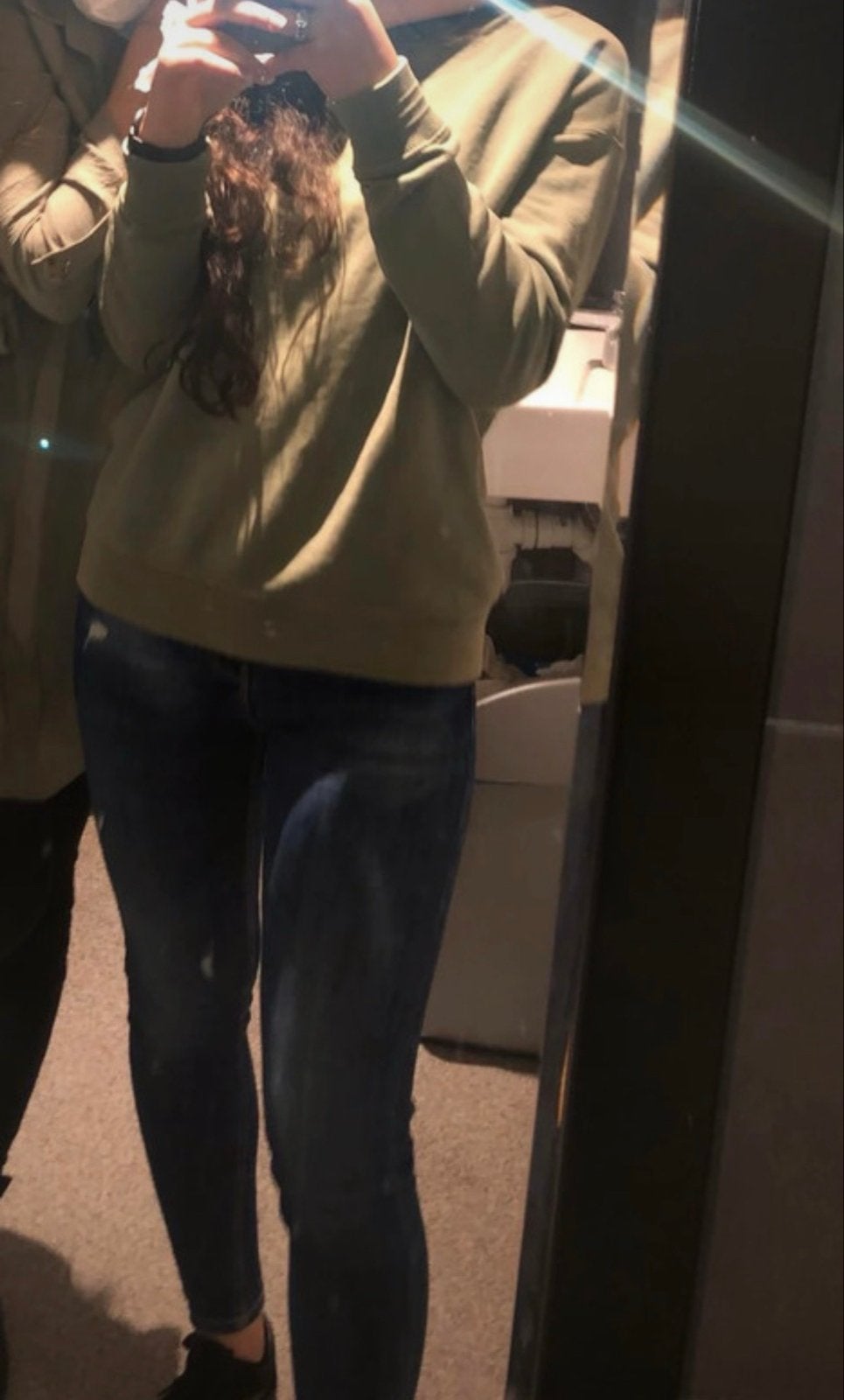 Pull & Bear groene sweater maat S, Ophalen of Verzenden, Gedragen, Maat 36 (S), Groen
