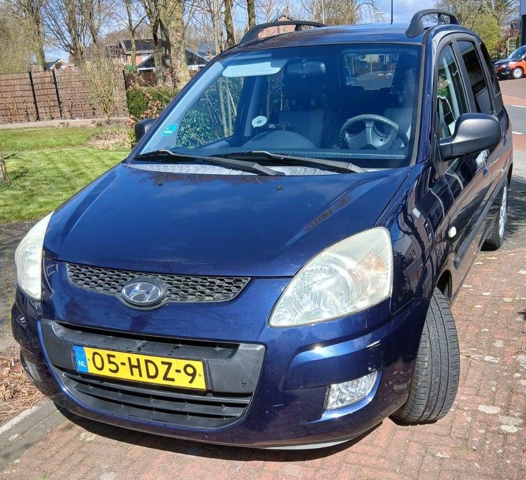 Hyundai Matrix 1.6 2008 Blauw slechts 56.300 km !!, Auto's, Voorwielaandrijving, Matrix, 1250 kg, 1599 cc