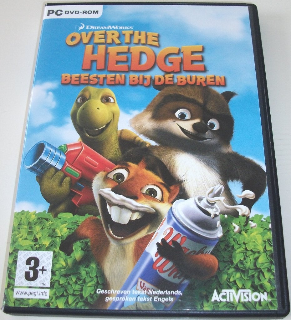 PC Game *** OVER THE HEDGE *** Beesten bij de Buren, Spelcomputers en Games, Games | Pc, 1 speler, Ophalen of Verzenden, Zo goed als nieuw