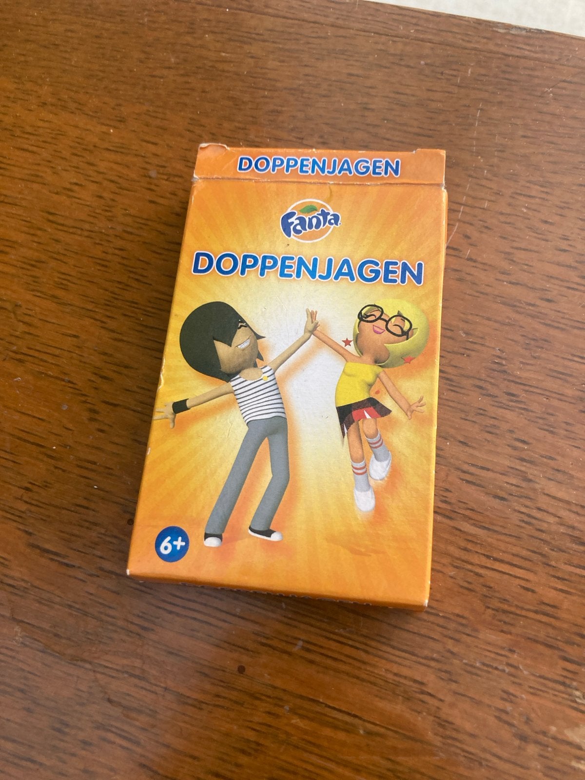 Fanta Doppenjagen Kaartspel - Compleet en in goede staat, Een of twee spelers, Ophalen of Verzenden, Gebruikt