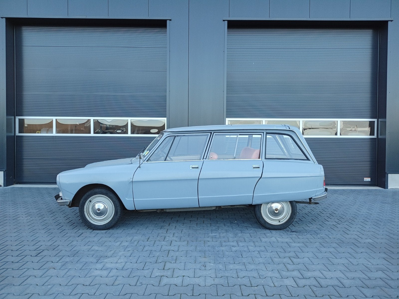 Citroën AMI 8 0.6 break 1972 Grijs, Auto's, Stof, 602 cc, Stationwagon, Handgeschakeld