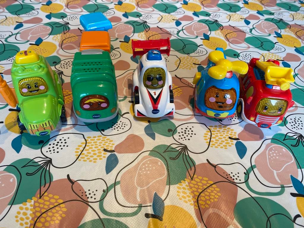 Vijf Vtech voertuigen, Kinderen en Baby's, Speelgoed | Vtech, Gebruikt, 6 maanden tot 2 jaar, Ophalen of Verzenden