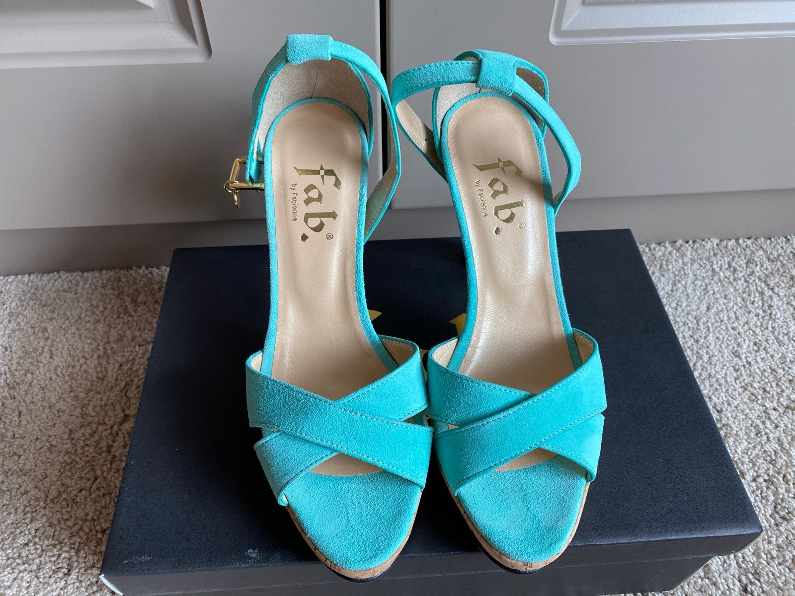 Fab hakken - 1 x gedragen, Ophalen of Verzenden, Zo goed als nieuw, Overige kleuren, Pumps