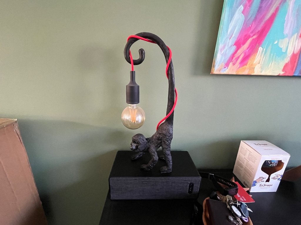 Set van 2 aaplampen, Ophalen, Kunststof, Overige merken, 44 cm