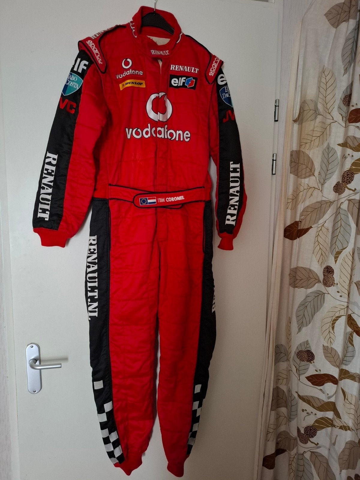 Sparco Renault Tim Coronel Race Overall, Ophalen of Verzenden, Gebruikt