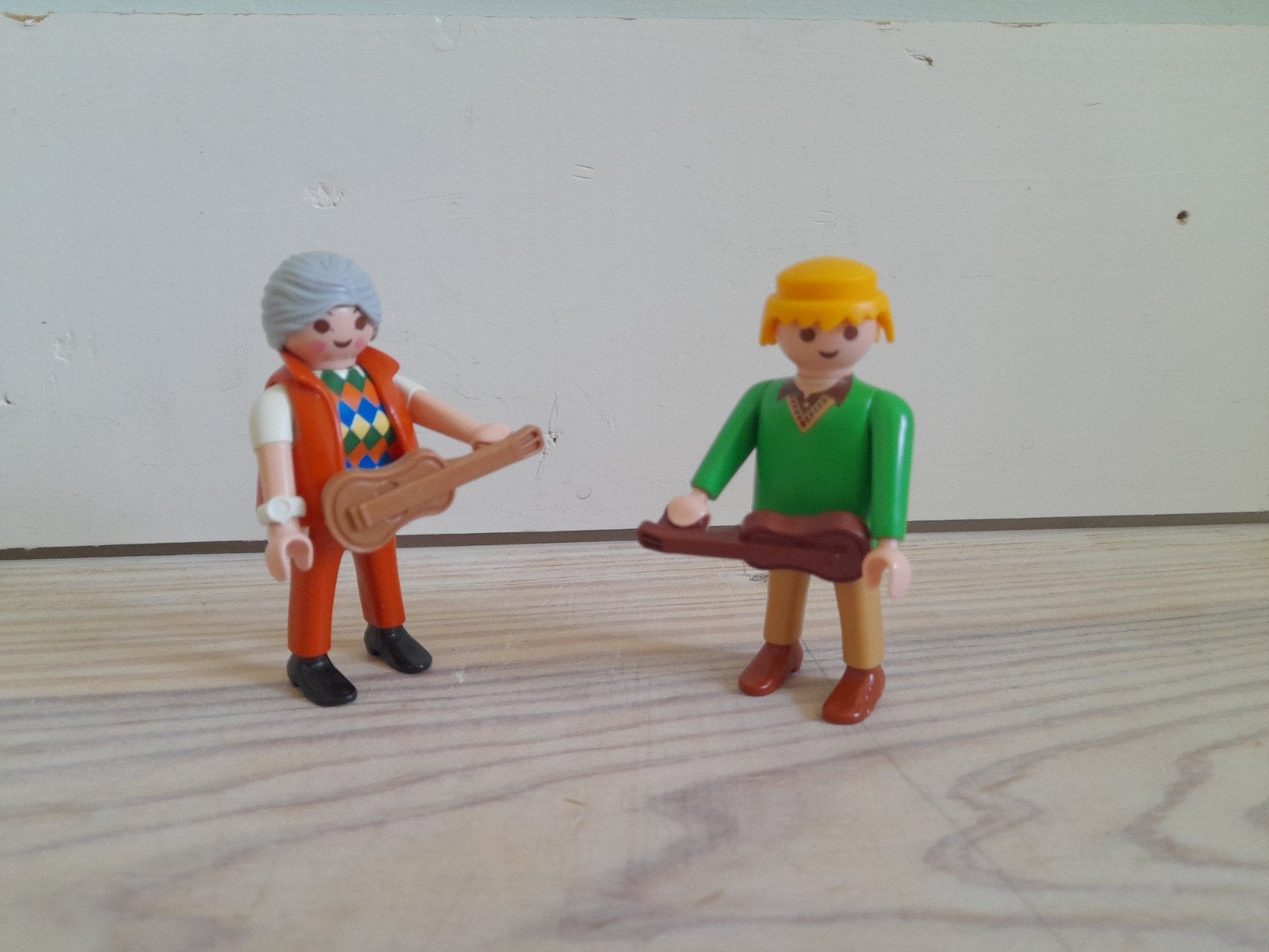 Playmobil set: opa en oma met gitaren, Ophalen of Verzenden, Zo goed als nieuw, Jongen of Meisje