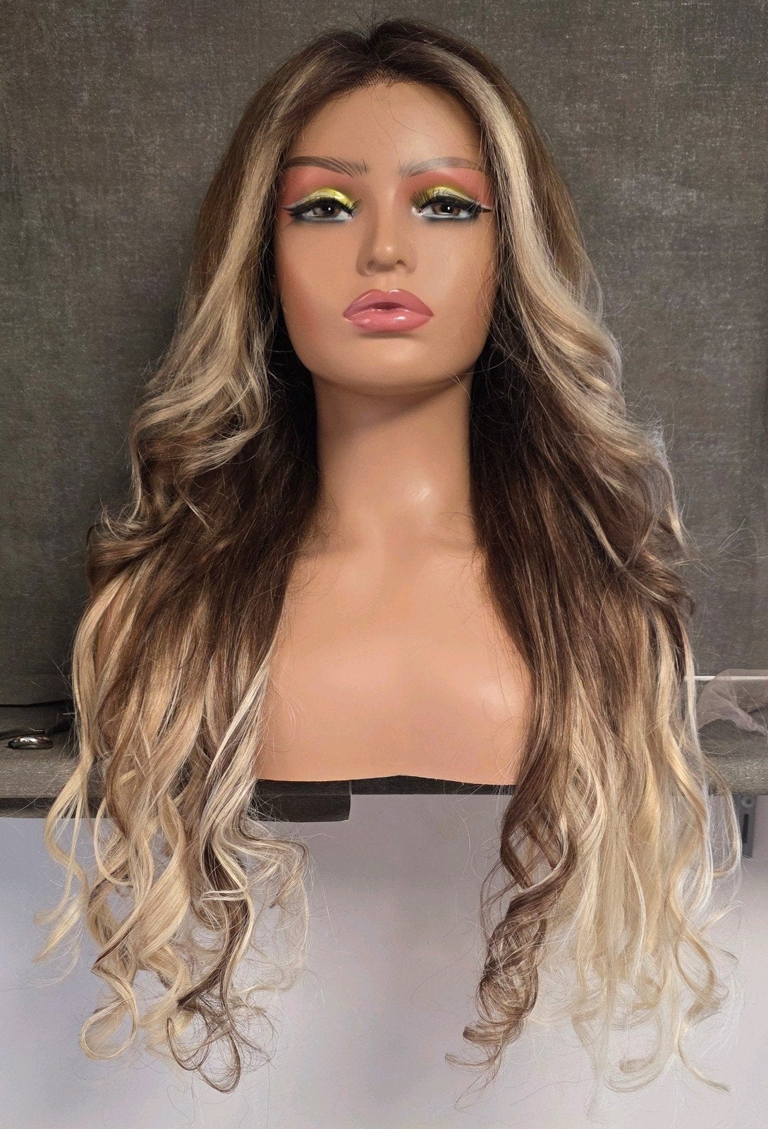 lace wig echt haar, Ophalen of Verzenden, Nieuw, Pruik of Haarverlenging