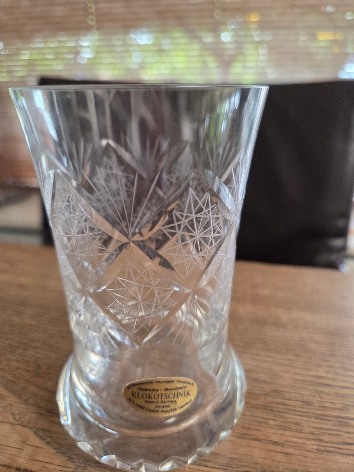 Prachtig Klokotschnik 30% Lood Kristal Glas, Antiek en Kunst, Antiek | Glas en Kristal, Ophalen of Verzenden