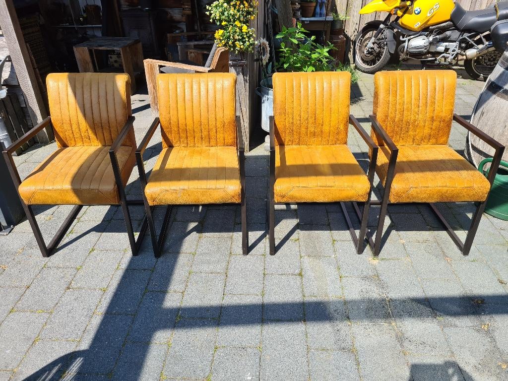eetkamerstoelen, Huis en Inrichting, Stoelen, Ophalen, Gebruikt, Vier