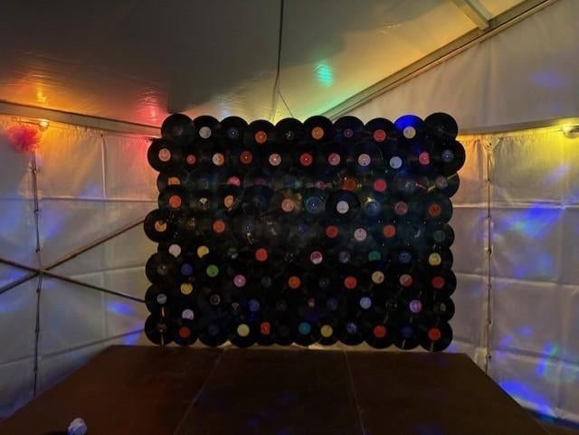 Platenwand DJ (gratis af te halen), Ophalen, Nieuw, Versiering, Overige