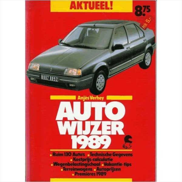 Auto Wijzer Jaarboek 1989 #2 Nederlands, Ophalen of Verzenden, Gelezen, Algemeen