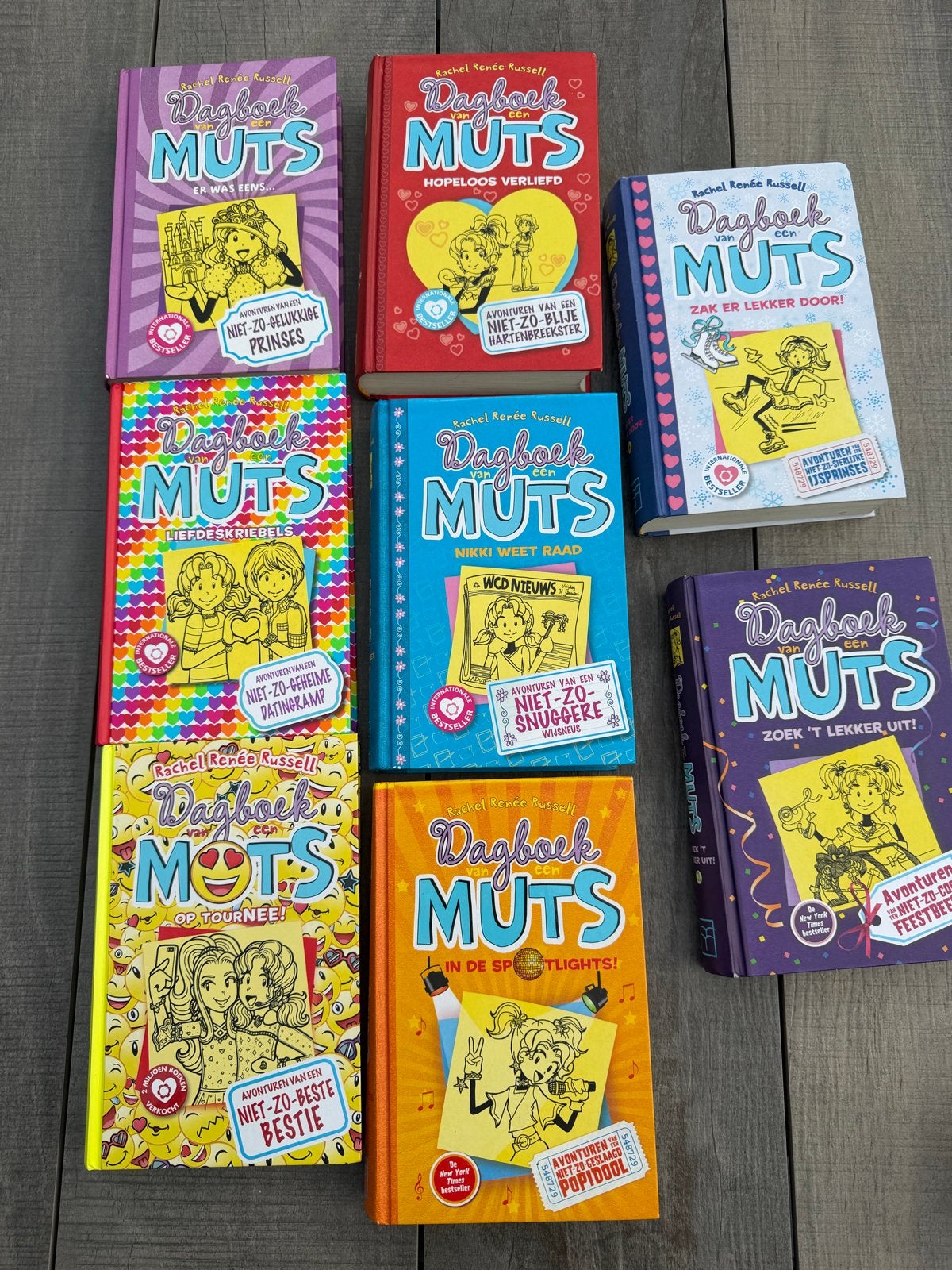 Dagboek van een Muts - 8 boeken, Boeken, Ophalen, Zo goed als nieuw, Fictie