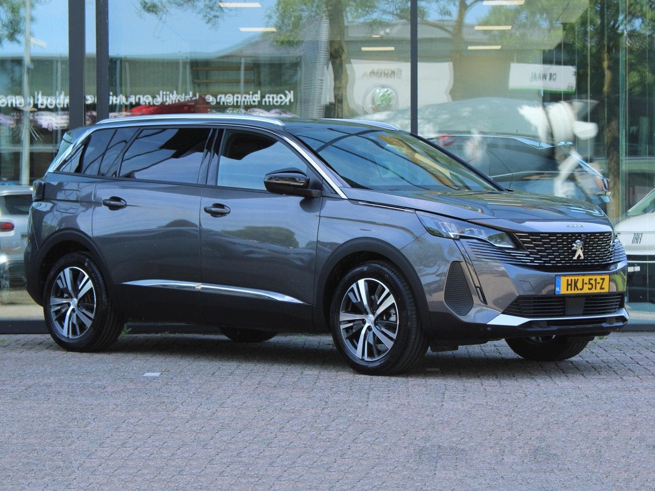 Peugeot 5008 1.2 Hybrid 136 Allure Pack Business | Navi / Ca, Automaat, 145 pk, Parkeersensor, Gebruikt