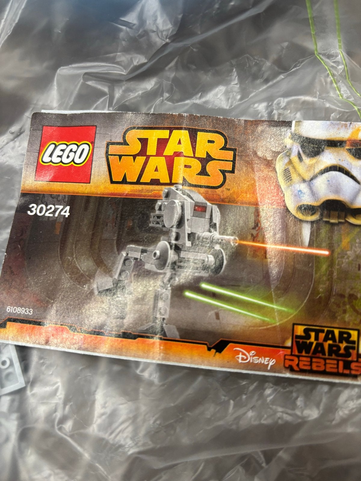 Lego Star Wars 30274 AT-DP Polybag, Gebruikt, Star Wars, Lego, Ophalen of Verzenden