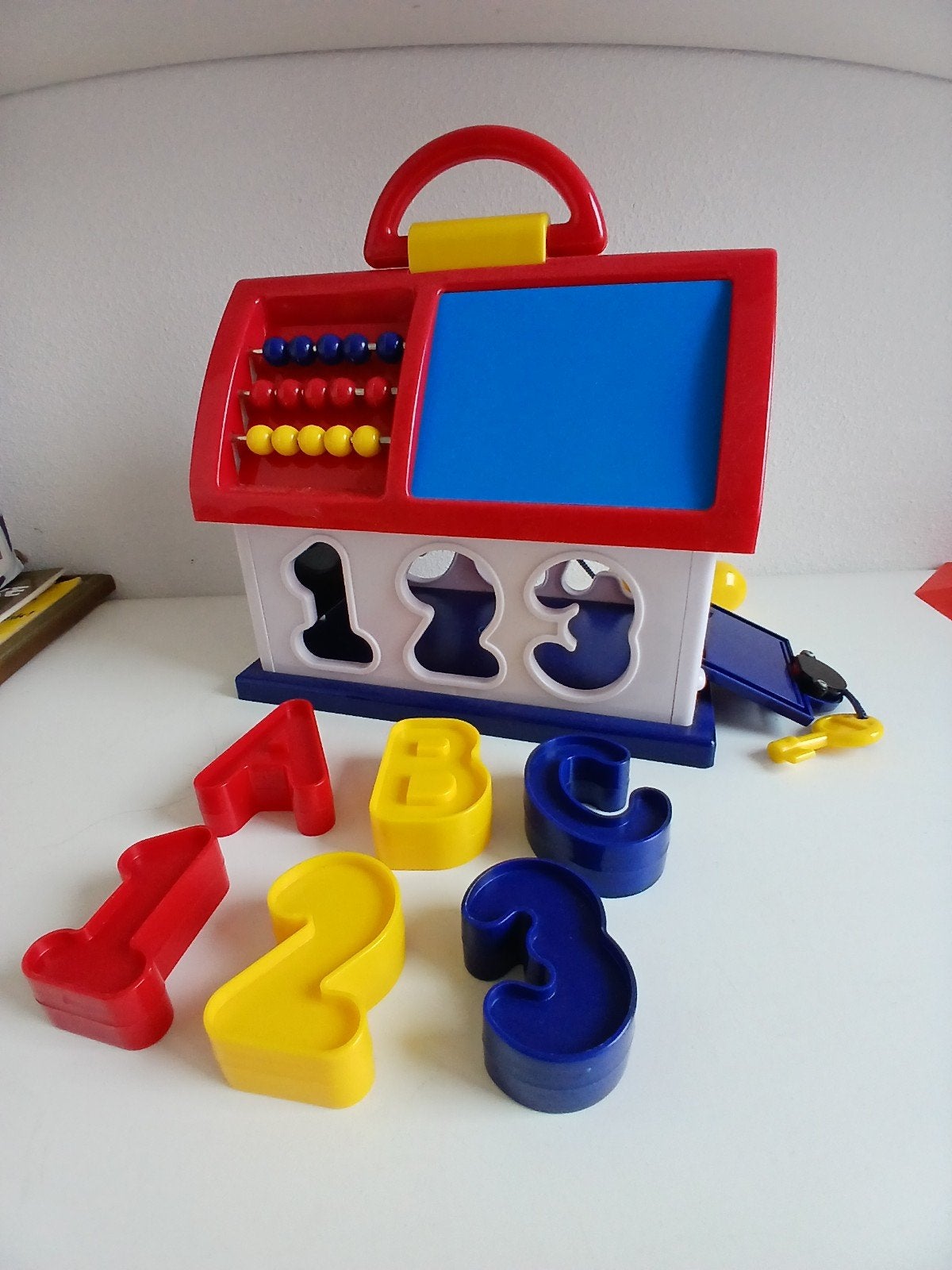 Leerzaam activity center huisje, Kinderen en Baby's, Speelgoed | Fisher-Price, Ophalen of Verzenden, Speelset