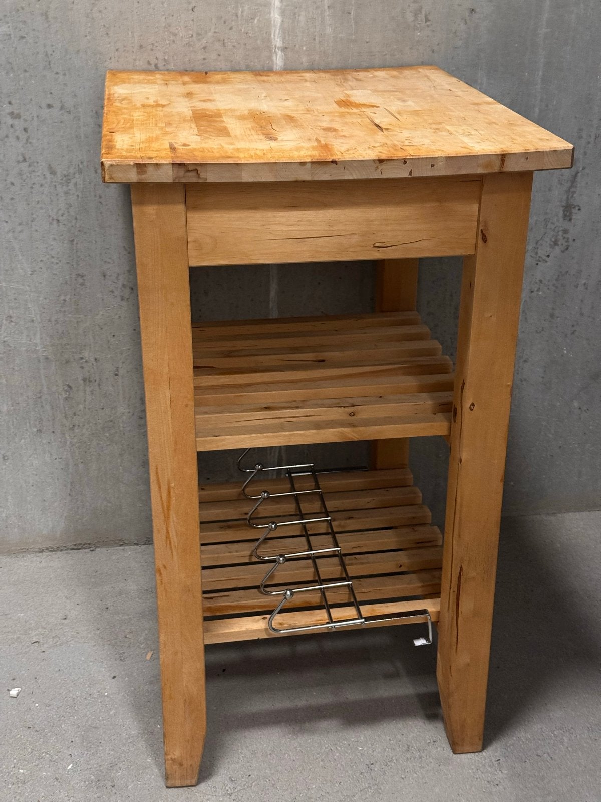IKEA BEKVÄM Keukentrolley - Berkenhout, met wielen, Gebruikt, Hout, IKEA, Keukentrolley