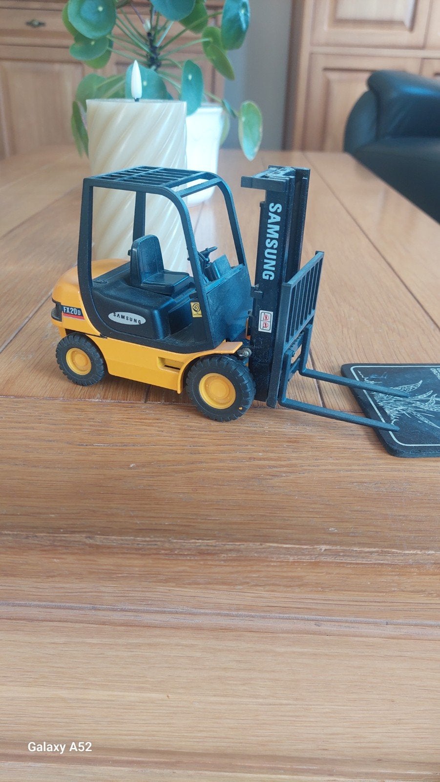 Samsung FX20D Heftruck Model - Geel/Zwart, Ophalen of Verzenden