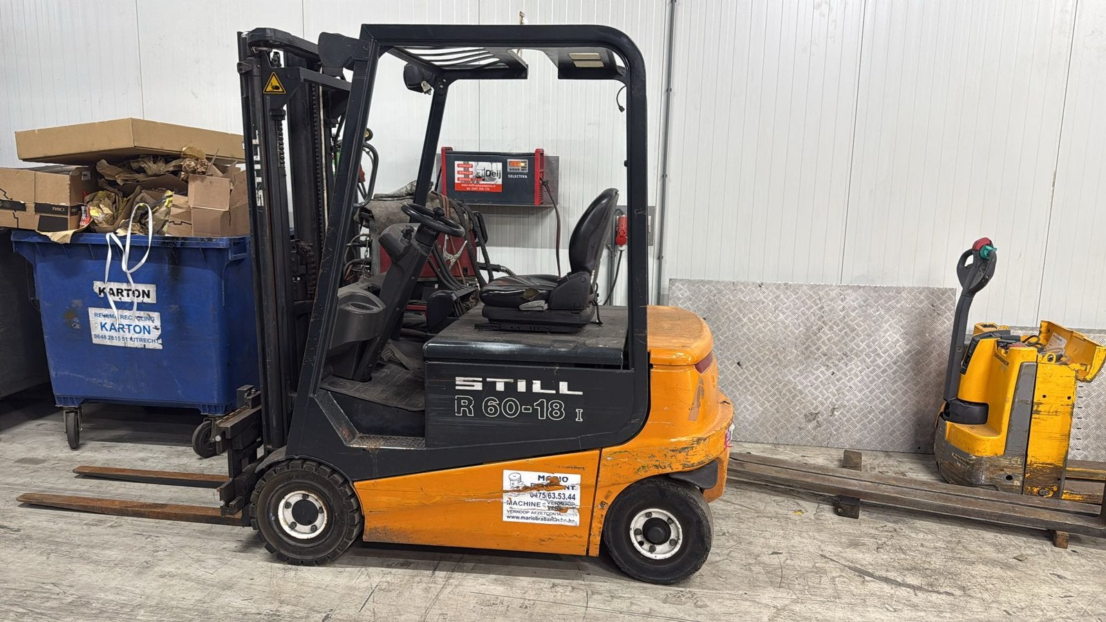 Heftruck still r 60-20i zonder koolborstels, 1000 tot 2000 kg, Ophalen, Elektrisch, Heftruck