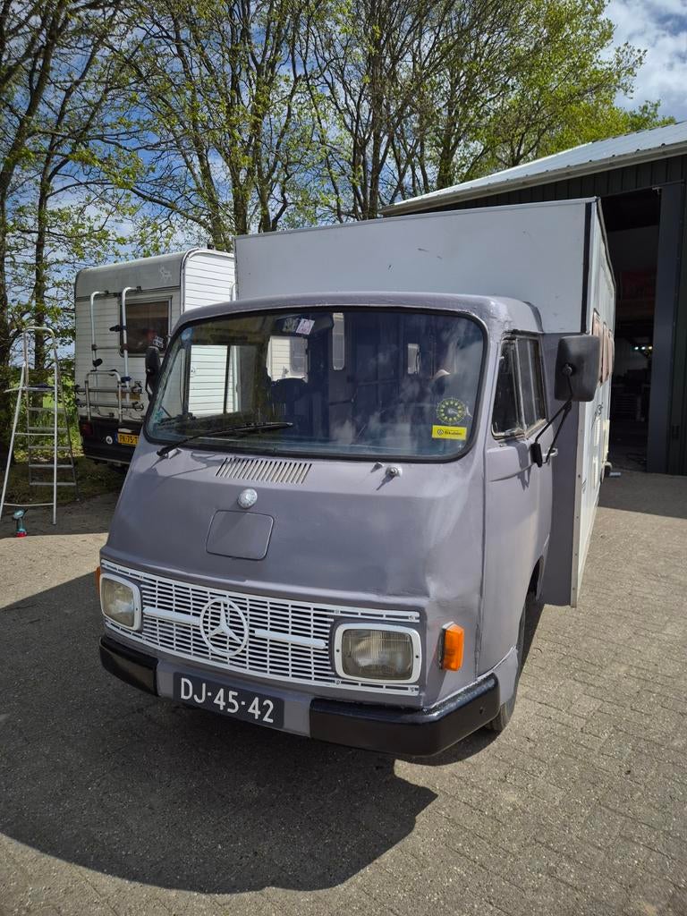 Hanomag henschel mercedes  F35  2.2D apk belasting vrij!, Caravans en Kamperen, Campers, Bedrijf