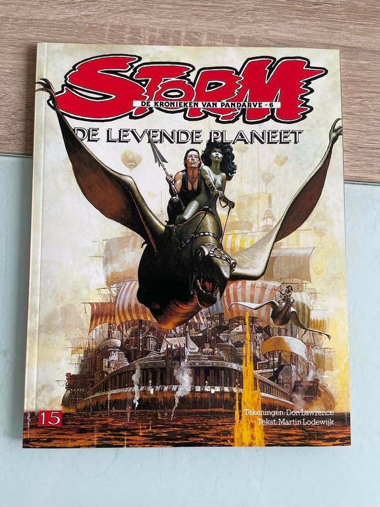Storm - De Kronieken van Pandarve 6: De Levende Planeet, Eén stripboek, Ophalen, Zo goed als nieuw