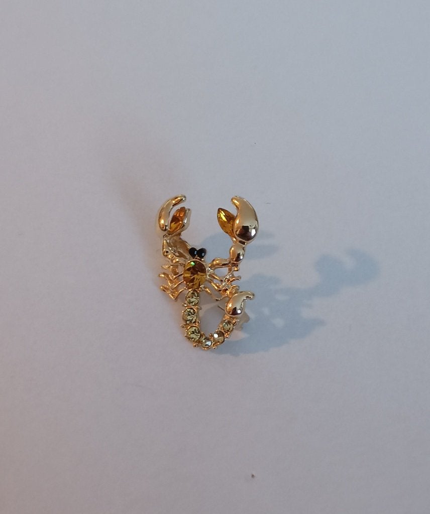 Schorpioen broche, Overige materialen, Overige kleuren, Minder dan 4 cm, Nieuw