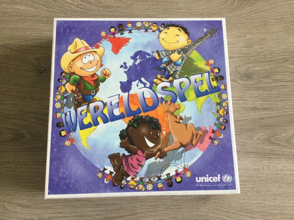 Wereldspel Unichef, Hobby en Vrije tijd, Vijf spelers of meer, Ophalen of Verzenden, Zo goed als nieuw