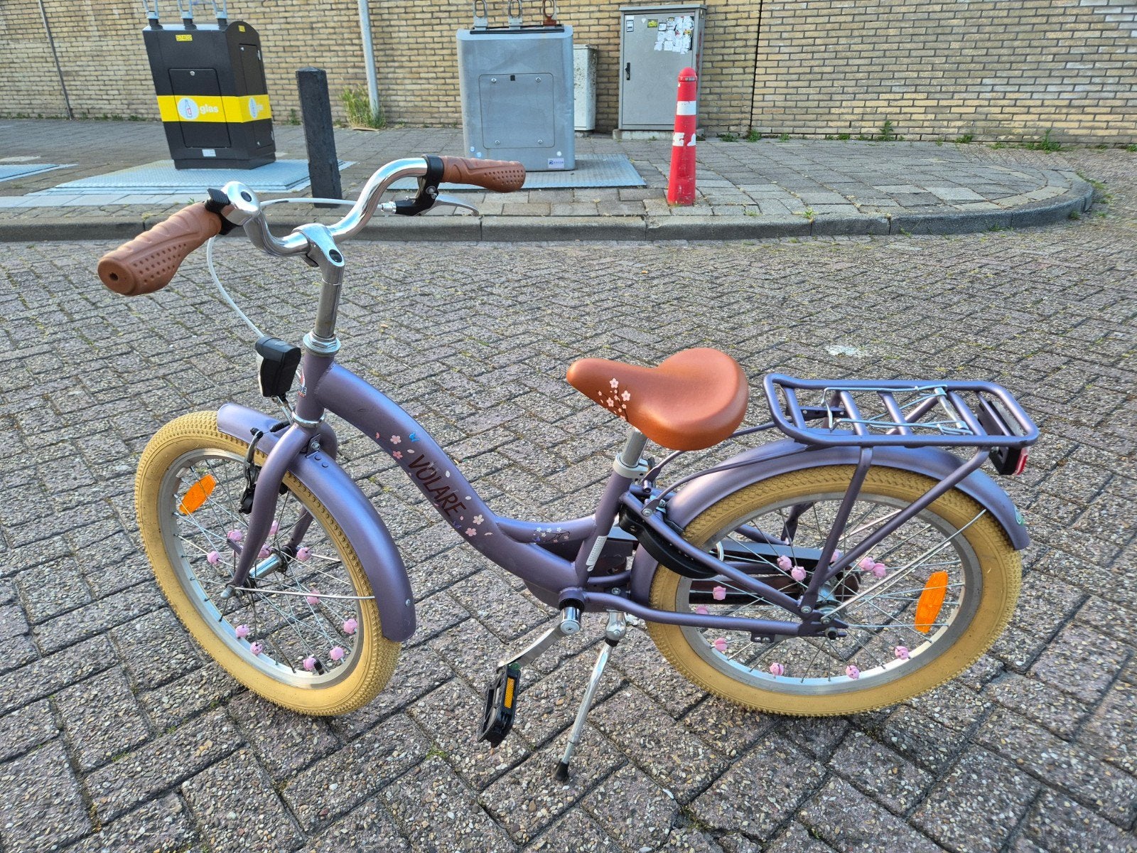 Volare Blossom Kinderfiets 20 inch - Zo goed als nieuw, Ophalen, Volare, Zo goed als nieuw, Terugtraprem