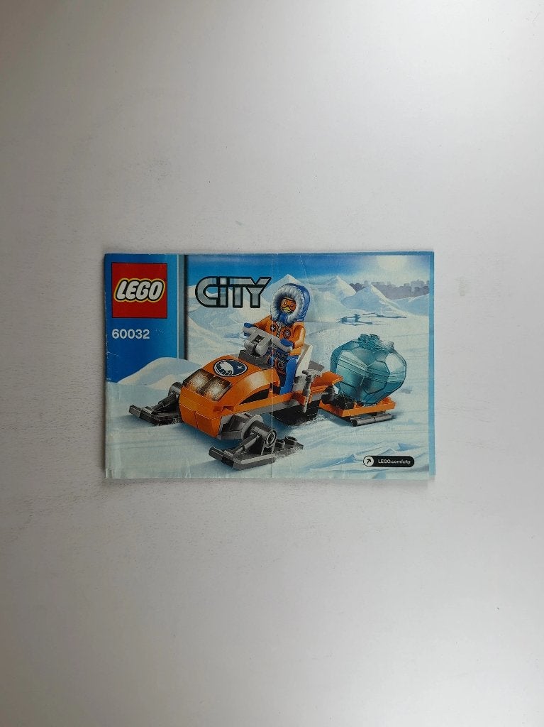 LEGO City 60032 (Instructions) Arctic Snowmobile, Lego, Overige typen, Ophalen of Verzenden, City