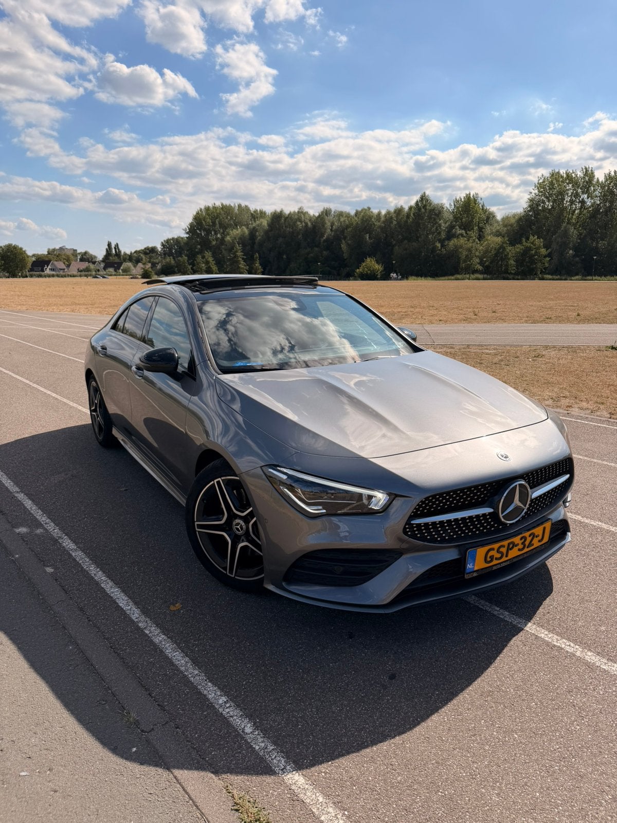 Mercedes-Benz CLA 200 AMG-LINE 163pk 7G-DCT 2020 Grijs, CLA, 4 cilinders, 715 kg, 163 pk