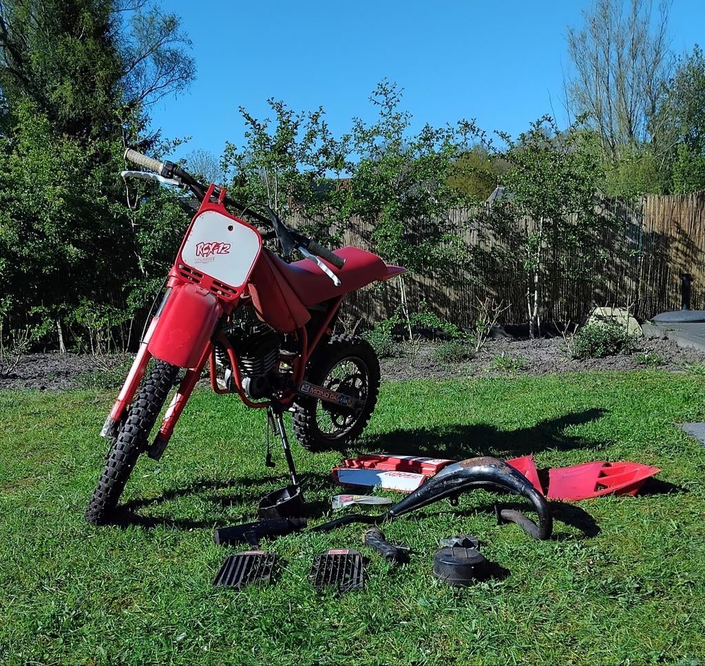 Crossmotor project - Ideaal voor de handige klusser!, Fietsen en Brommers, Brommers | Crossbrommers, Ophalen, Gebruikt, Overige merken