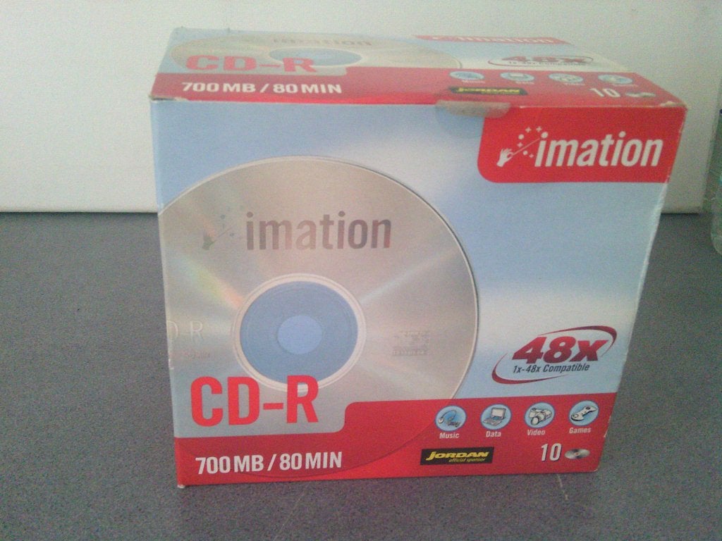 CD-R Imation 9 stuks 700MB/80mm, Ophalen, Nieuw in verpakking
