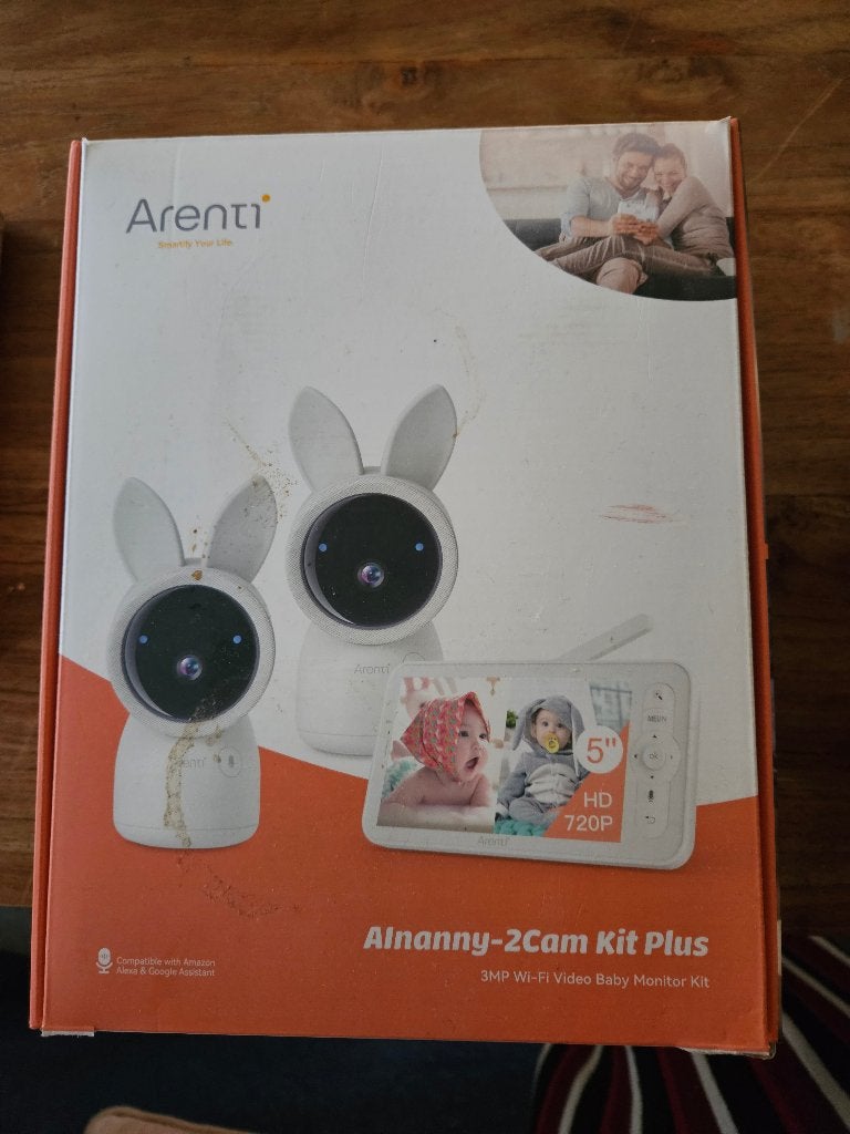 Arenti Alnanny 2Cam Kit Plus, Ophalen, Zo goed als nieuw, 250 meter of meer, Camera