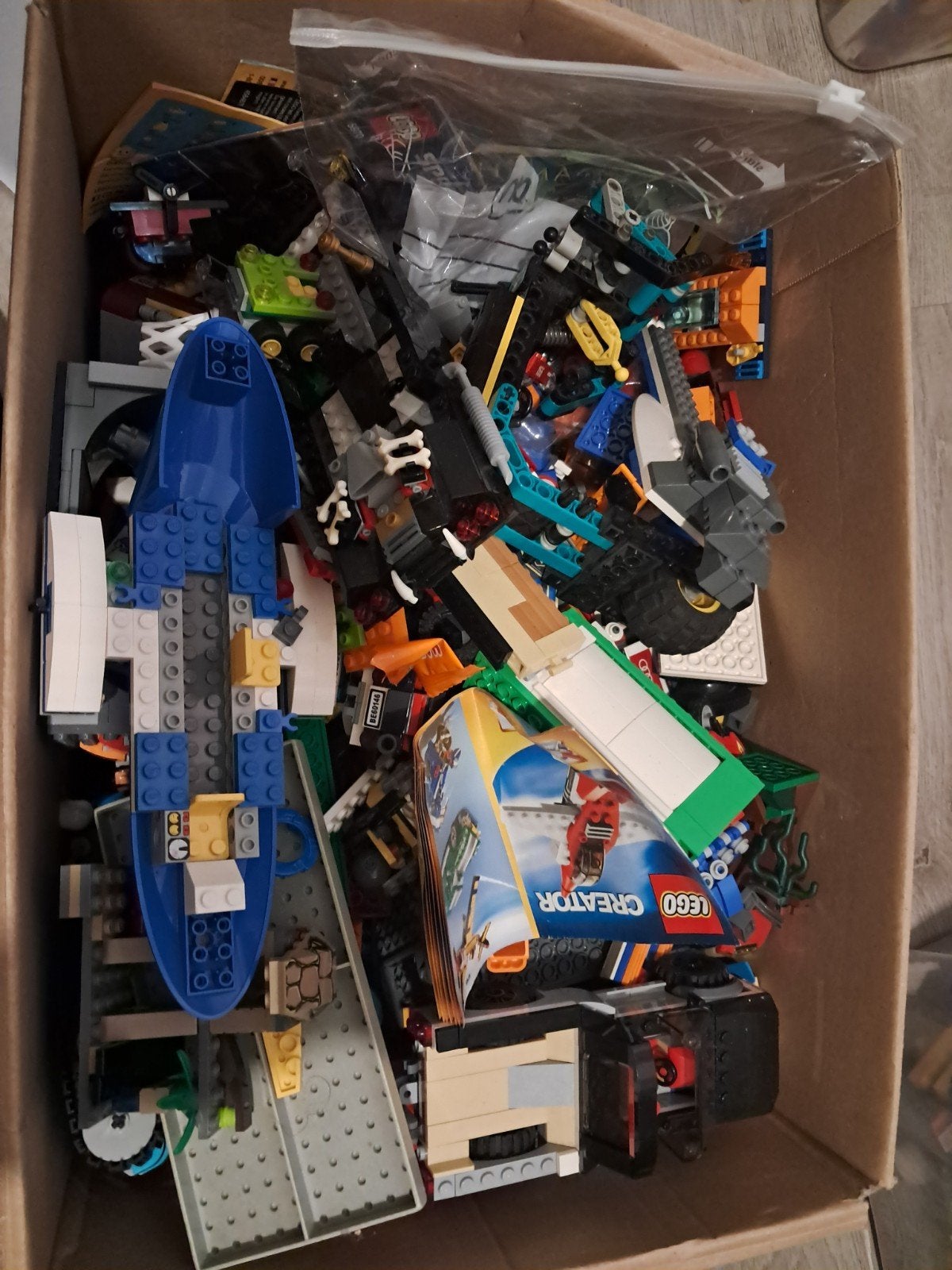 35 kg LEGO - Grote partij losse stenen, Ophalen, Gebruikt, Inclusief extra onderdelen, Lego