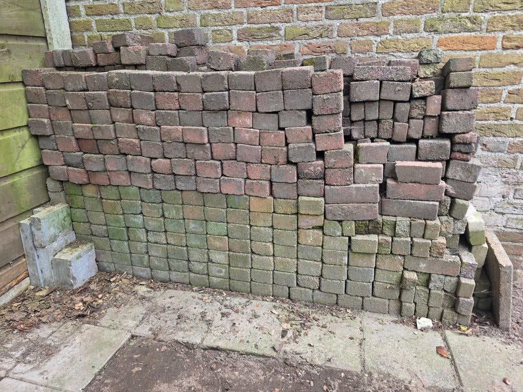 Gratis stenen voor terras of tuinpad, Tuin en Terras, Ophalen