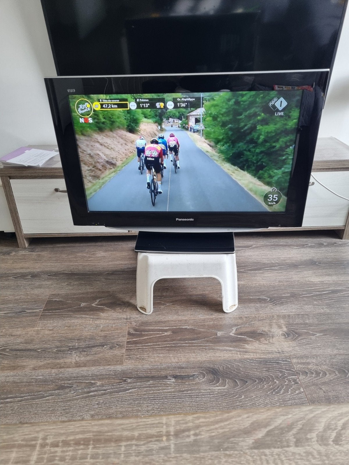 kleur TV, Ophalen, 100 cm of meer, 50 Hz, Panasonic