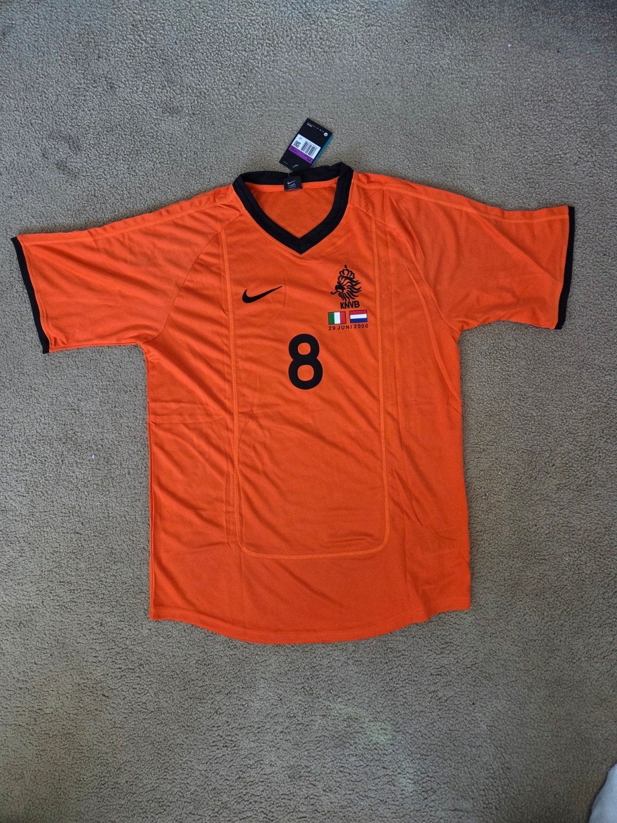 Nederlands Elftal EK 2000 Thuisshirt Retro - Bergkamp - 2X, Nike, Nieuw, Ophalen of Verzenden, Voetbal