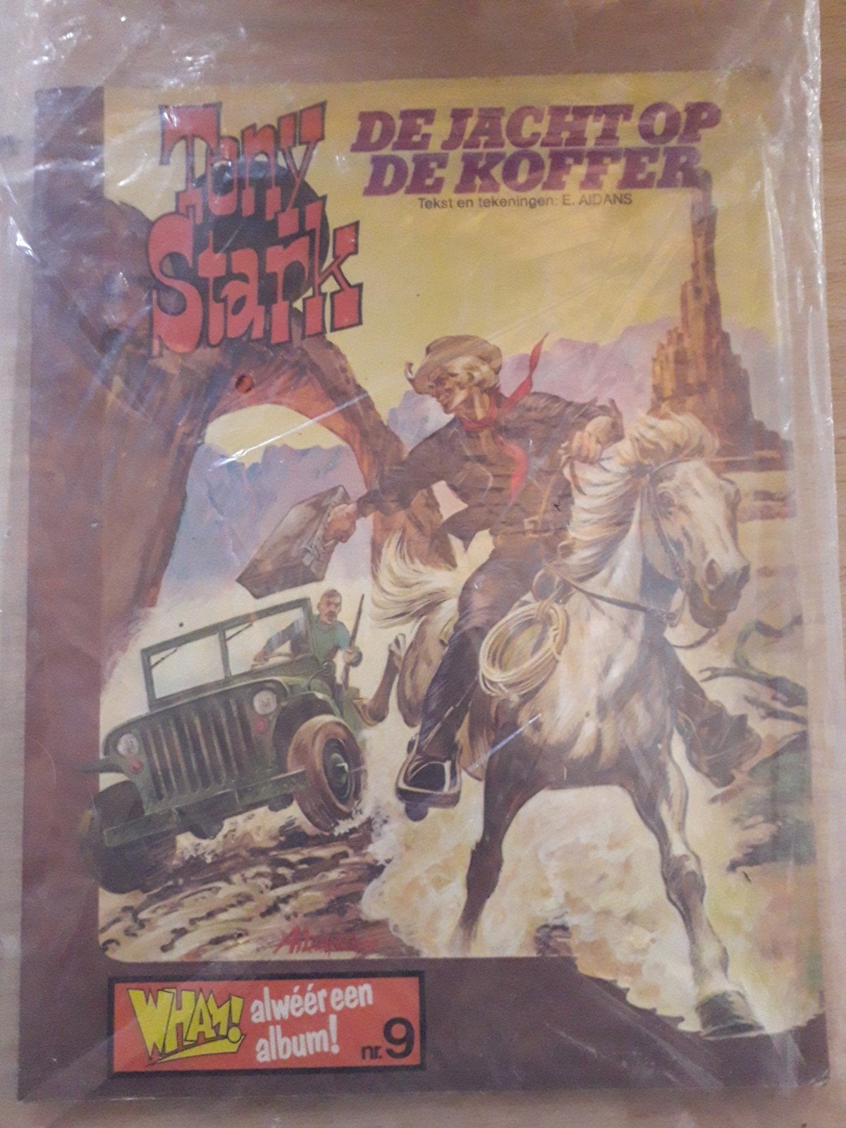 Tony Stark - De Jacht op de Koffer - Stripboek nr. 9, Ophalen of Verzenden