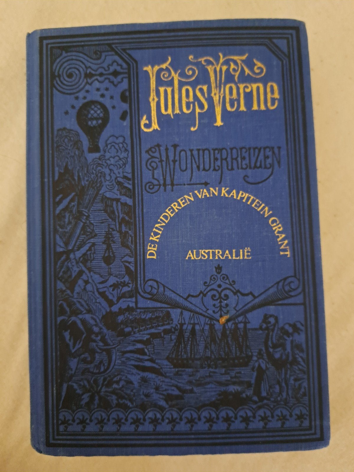 Jules Verne - Wonderreizen: De Kinderen van Kapitein Grant, Ophalen of Verzenden, Gelezen, Jules Verne, Nederland