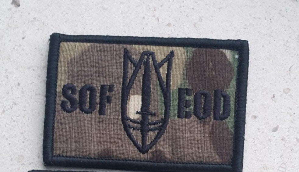 Gezocht: KCT SOF EOD patch, Verzamelen, Militaria | Algemeen, Ophalen of Verzenden
