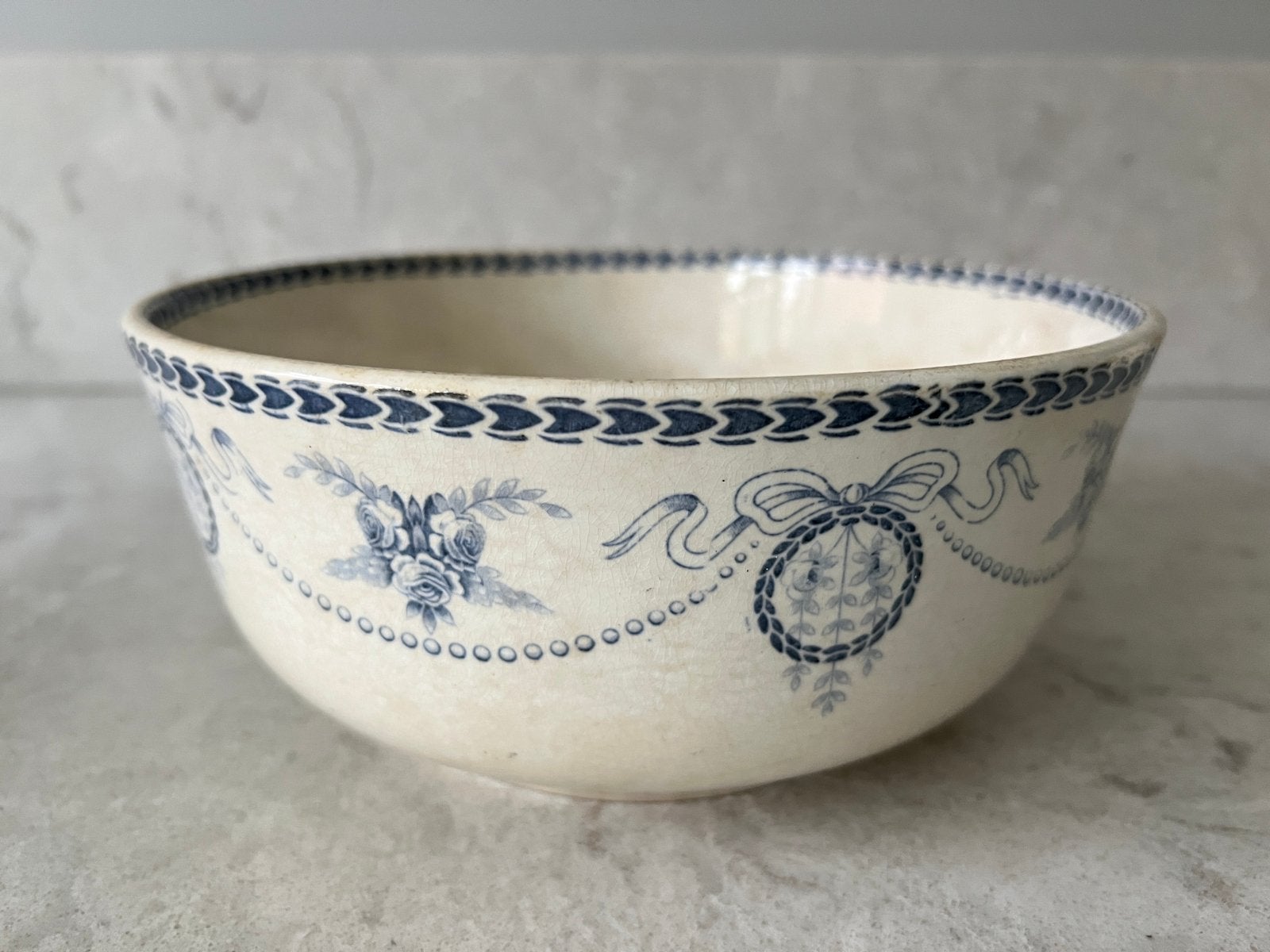 Blauwe kom, Antiek en Kunst, Ophalen of Verzenden