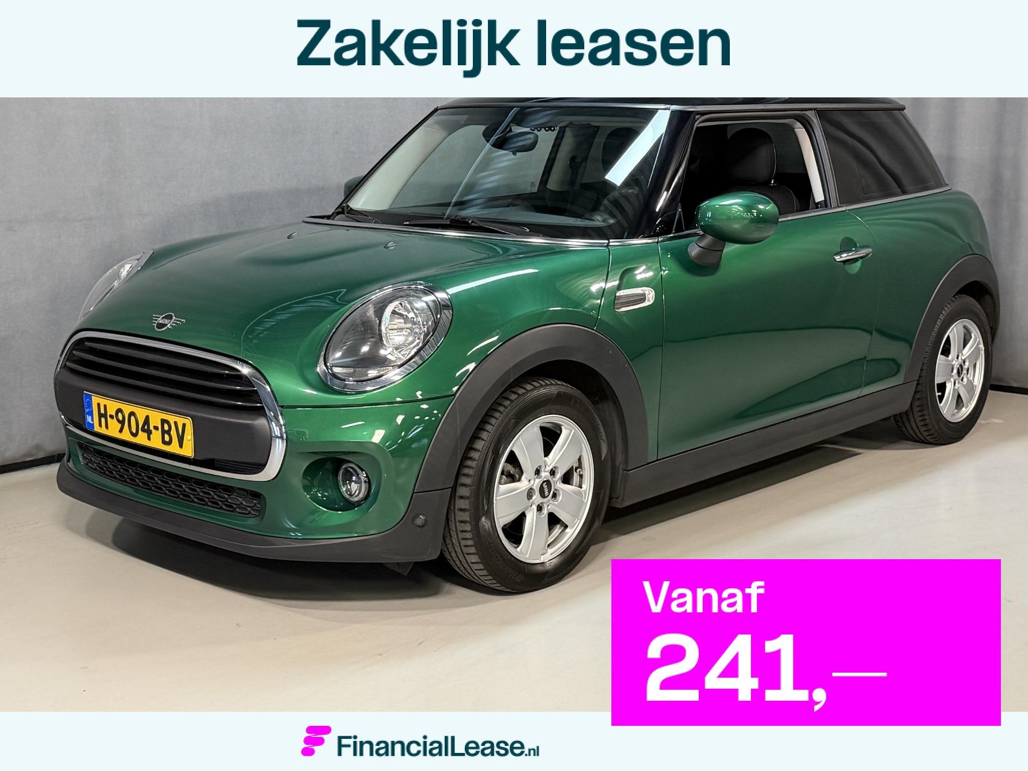 MINI 3-Deurs 1.5 One Salt 15"/Airco/Bluetooth/Centrale vergr, Voorwielaandrijving, Dealer onderhouden, Stof, Gebruikt