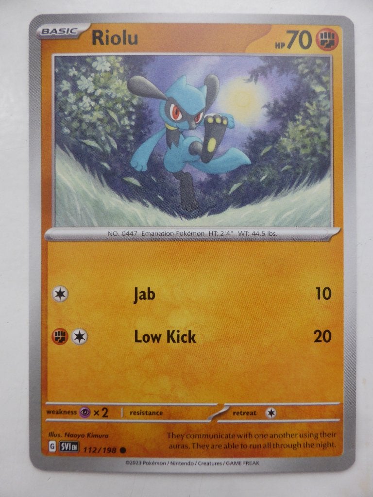 Riolu 112/198 (Pd1), Ophalen of Verzenden, Zo goed als nieuw, Losse kaart
