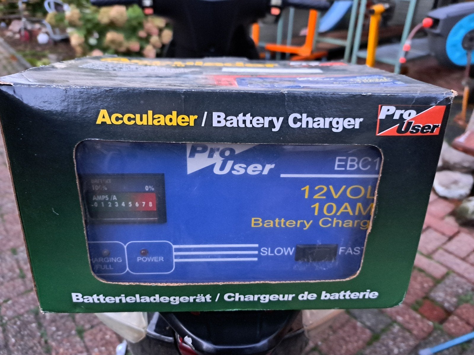 Nieuwe Pro User EBC 10 Acculader 12V 10A, Nieuw