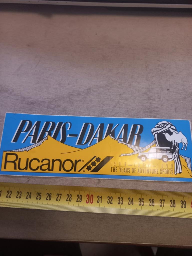 Paris dakar 88 89 90 the years of avunture sports, Ophalen of Verzenden, Zo goed als nieuw