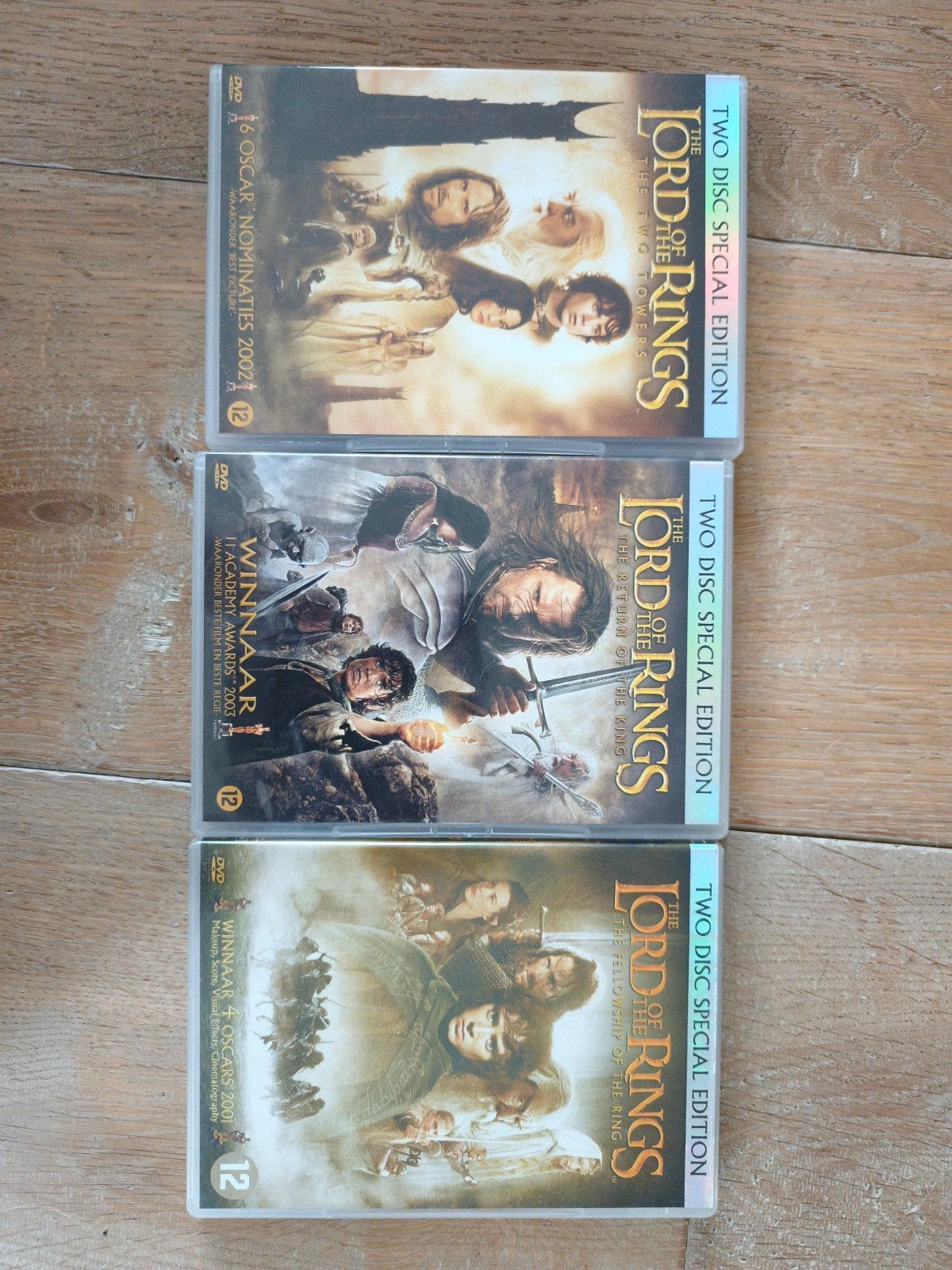 Lord of the Rings Trilogie DVD - Special Edition, Cd's en Dvd's, Speciale editie, Nederlands, Fantasy, Ophalen of Verzenden