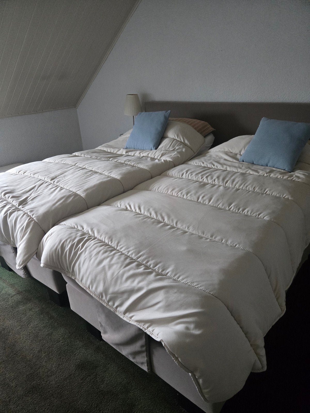 Bed verstelbaar 2 persoons, Ophalen, Gebruikt, Tweepersoons, 180 cm