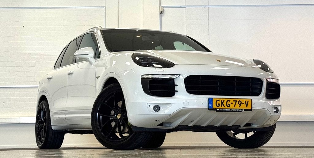 Porsche Cayenne 3.0 S E-Hybrid Platinum Edition 100% Onderho, Automaat, Cayenne, Gebruikt, Euro 6