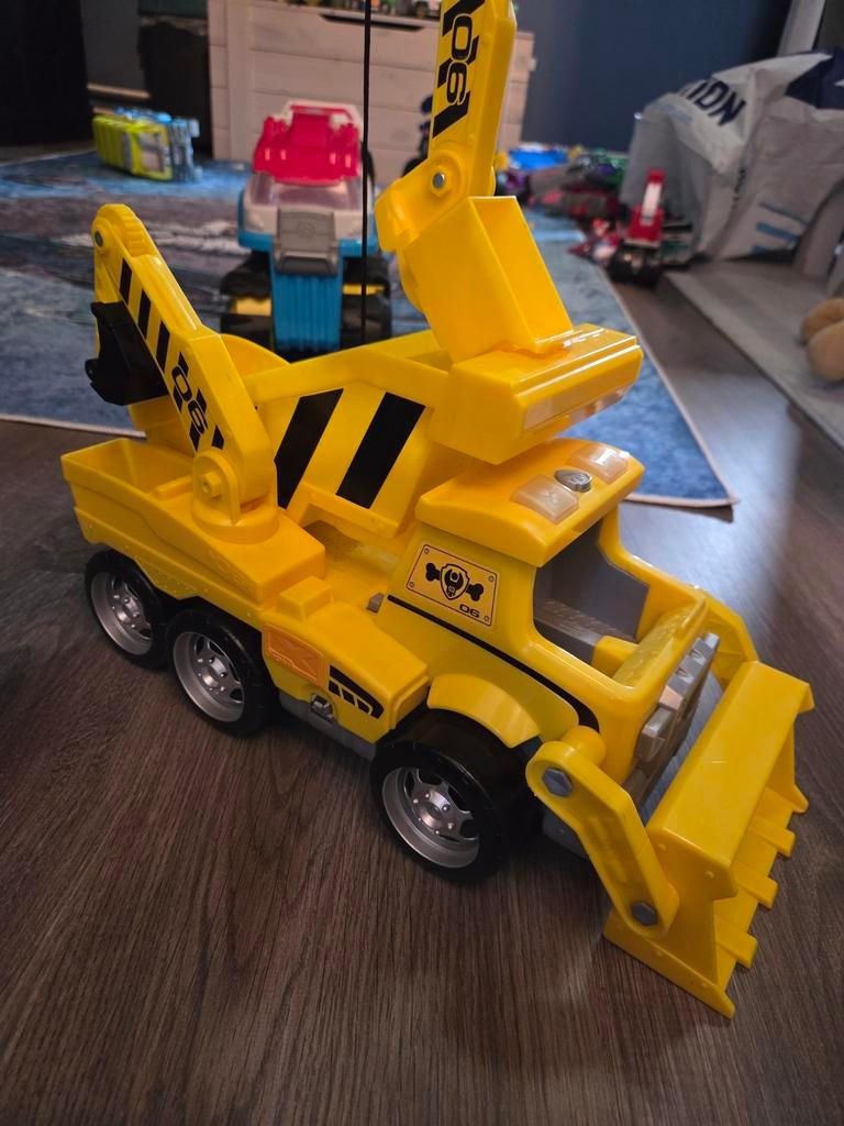 Paw Patrol Rubble's Ultimate Rescue Bulldozer, Kinderen en Baby's, Speelgoed | Speelgoedvoertuigen, Ophalen