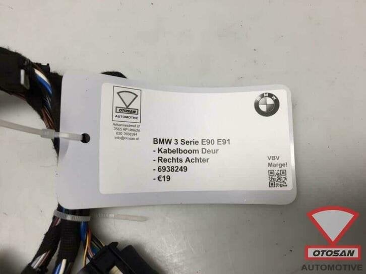 bmw 3 serie e90 e91 kabelboom deur rechts achter 6938249, Petuelring 130
80788  Munich, DE, Gebruikt, Info@bmw.de, Ophalen of Verzenden