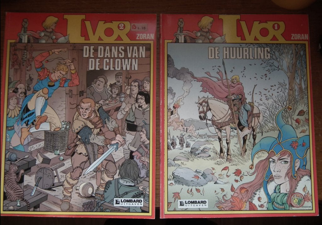 Serie Reeks IVOR Deel 1+2 / Vanjaka, Zoran, Boeken, Stripboeken, Meerdere stripboeken, Ophalen of Verzenden, Gelezen